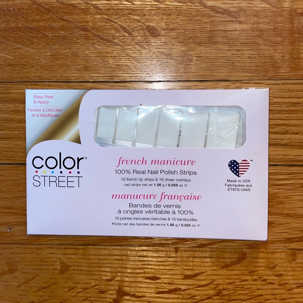 Color Street French Manicure Nail Polish Strips